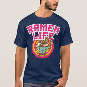 Ramen Life Kawaii Anime Japanese  T-Shirt