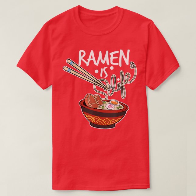 Ramen Manga Bubble Tea Gift  T-Shirt (Design Front)