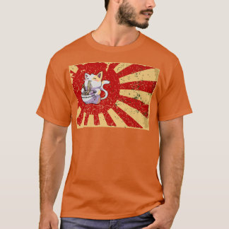 Ramen Noodle Cat Kitty Kitten Feline Men Women Boy T-Shirt