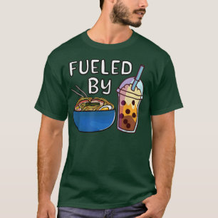 Ramen Noodles Bubble Tea Tapioca Milk Kawaii Boba  T-Shirt