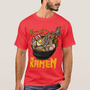 Ramen Noodles Japanese Food Kawaii T-Shirt