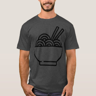 Ramen Noodles Poster Art Anime Japanese Teens T-Shirt