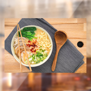 Ramen Noodles Top View Restaurant Picture Advert 1