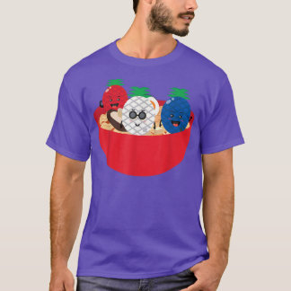 Ramen Pineapple 4th Of July Usa America Patriotic  T-Shirt