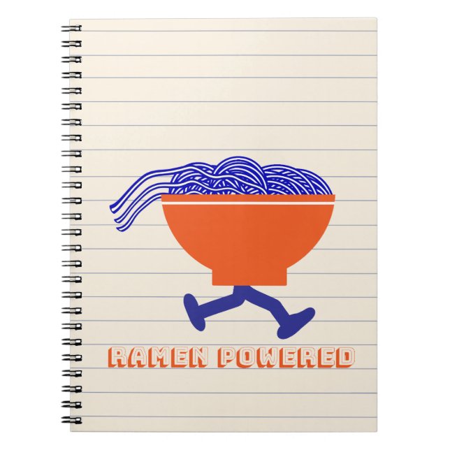 Ramen Powered Notebook (Front)