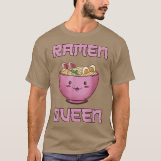 Ramen Queen Kawaii Ramen Bowl Kawaii Anime Japanes T-Shirt