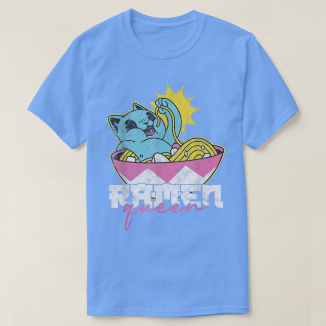 Ramen Queen Ramen Fan  T-Shirt (Design Front)