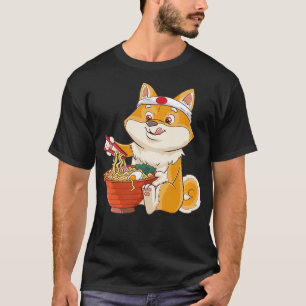 Ramen Shiba Inu Japanese Dog Noodle Soup Pullover