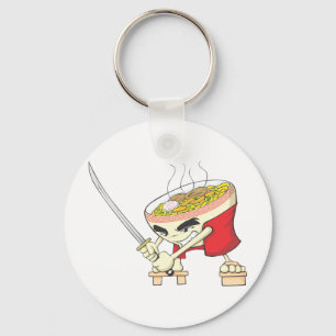 Ramen Shirt   Cute Ramen Bowl with Sword Shirt Key Ring