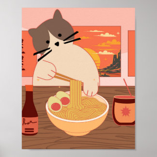 Ramen Slurp Poster