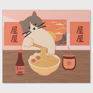 Ramen Slurp Wrapping Paper