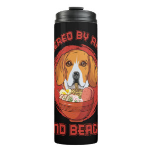 Ramen Sushi Beagle Dog T-Shirt Thermal Tumbler