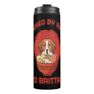Ramen Sushi Brittany Dog T-Shirt Thermal Tumbler
