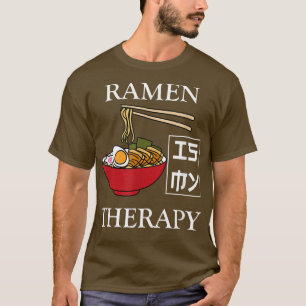 Ramen Therapy Ironic Noodle Squad Ramen Bowl  T-Shirt