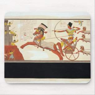 Ramesses II (1279-13 BC) at the Battle of Kadesh, Mouse Pad