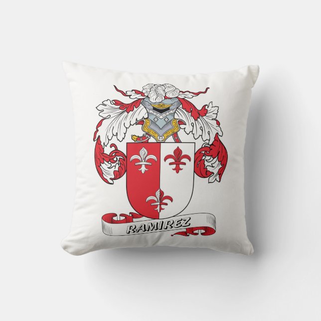 Ramirez Family Crest Cushion (Front)