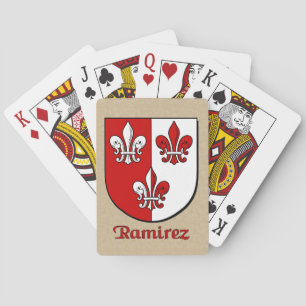 Ramirez Heraldic Shield Playing Cards