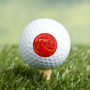 RAMO & PAUL gold logo fan Golf Balls