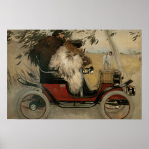 Ramon Casas - Ramon Casas and Pere Romeu Poster