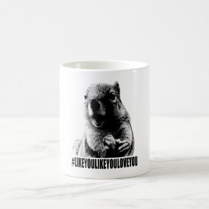 Ramon The Squirrel Hashtag Mug