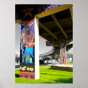 Ramona and Zapata Poster