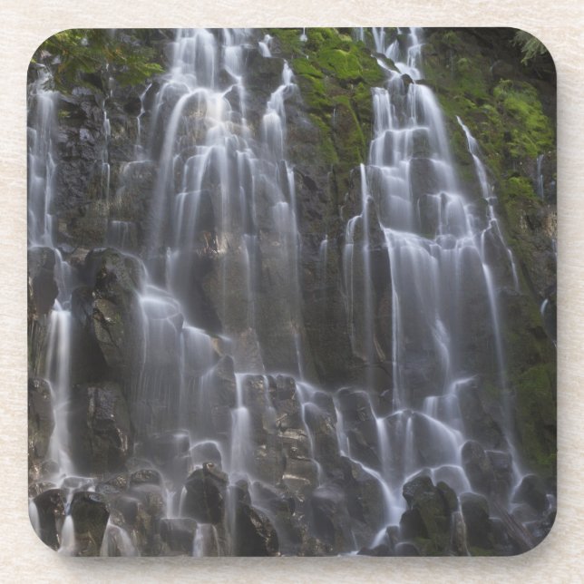 Ramona Falls in Clackamas county, Oregon Coaster (Front)