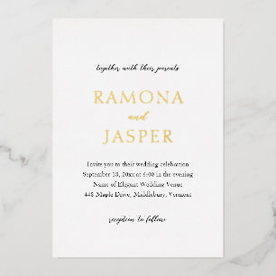 Ramona Minimal Elegant Wedding