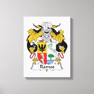 Ramos Family Crest Canvas Print