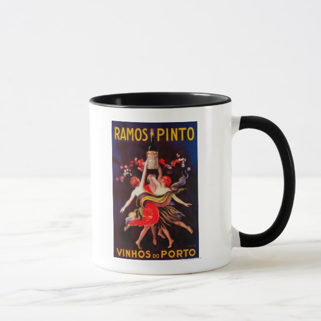 Ramos Pinto Vintage PosterEurope Mug (Right)