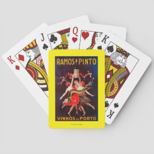 Ramos Pinto Vintage PosterEurope Playing Cards