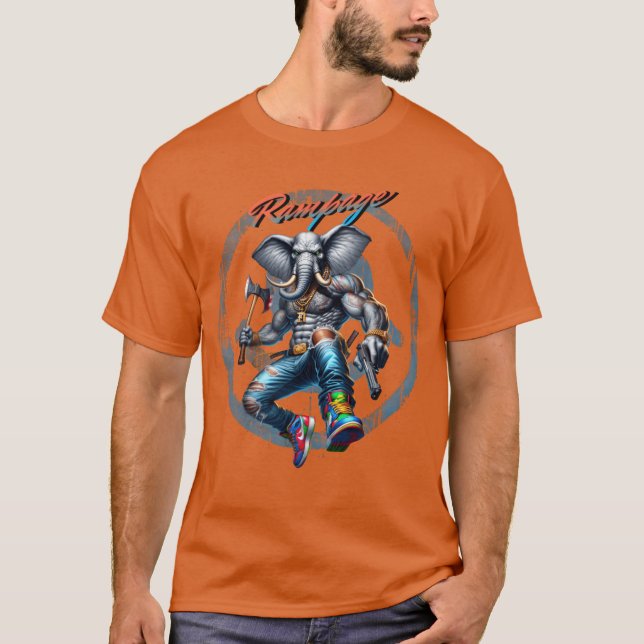 Rampage retro T-Shirt (Front)