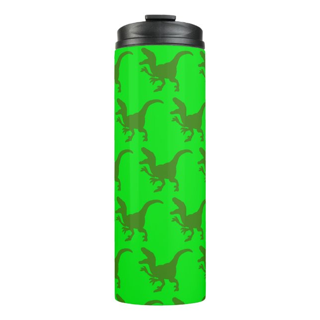 Rampaging Dinosaurs Thermal Tumbler (Front)
