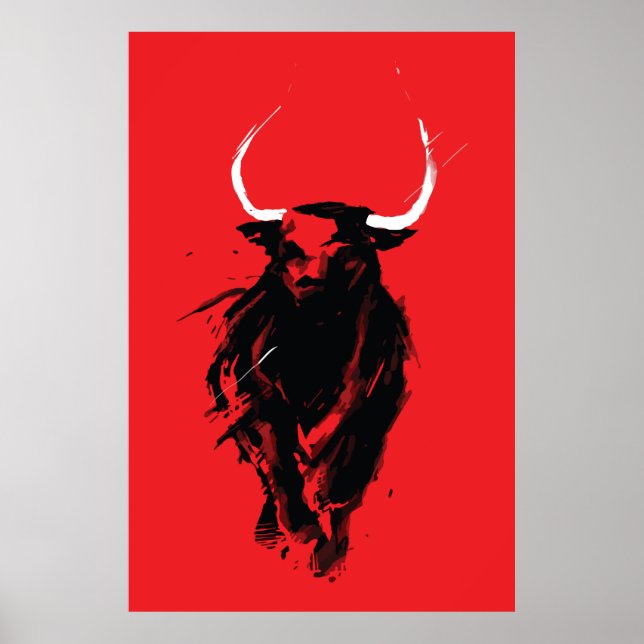 Rampaging Spectrum Bull Poster (Front)