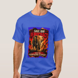 Rampaging Trump - Now or Never T-Shirt