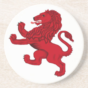 Rampant Lion of Scotland Coaster