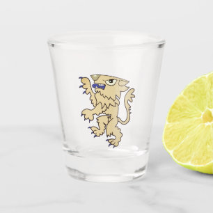 Rampant Lion Shot Glass