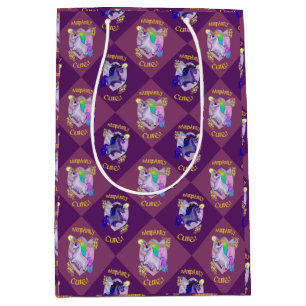 Rampantly Cute Unicorn Medium Gift Bag