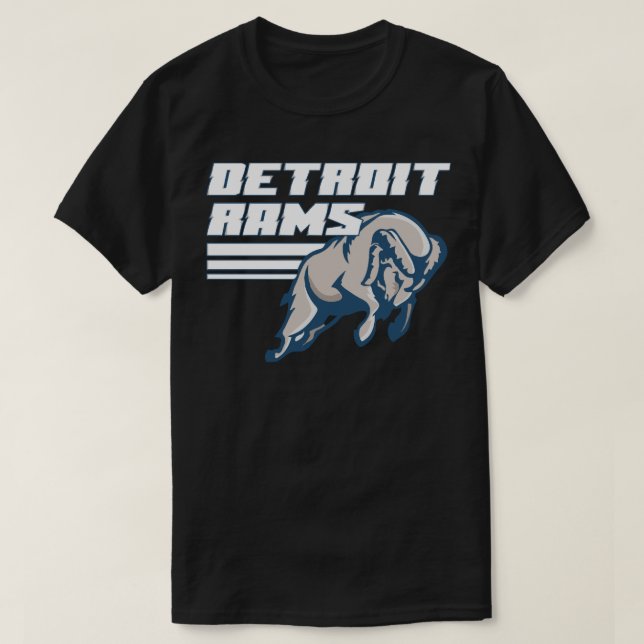 Rams White T-Shirt (Design Front)