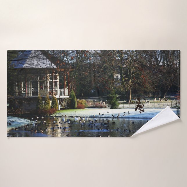 Rams Woerthe Tea House btcna Bath Towel Set (Bath Towel)
