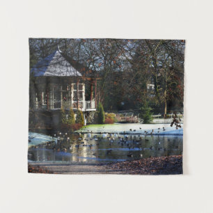 Rams Woerthe Tea House wtcnm Tapestry
