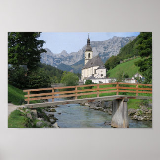 Ramsau Bavarian Alps Poster
