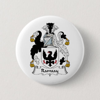 Ramsay Family Crest 6 Cm Round Badge