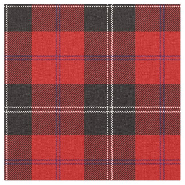 Ramsay Tartan Print Fabric (Close Up)