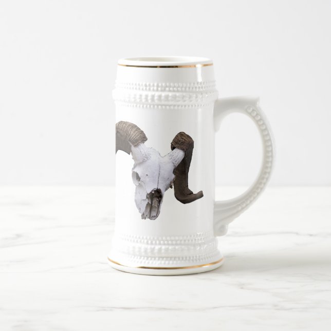 ramshead beer stein (Right)