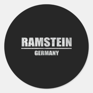 Ramstein Gery Airbase Air Base Classic Round Sticker