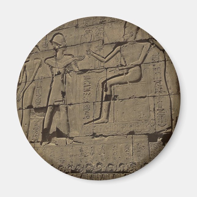 Ramusseum. Egypt circa 1867 Magnet (Front)