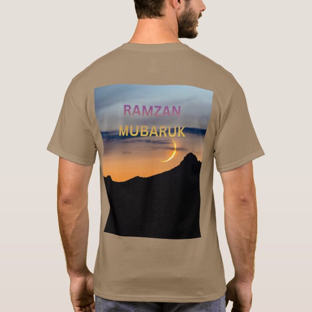 RAMZAN MUBARUK T-Shirt (Back)