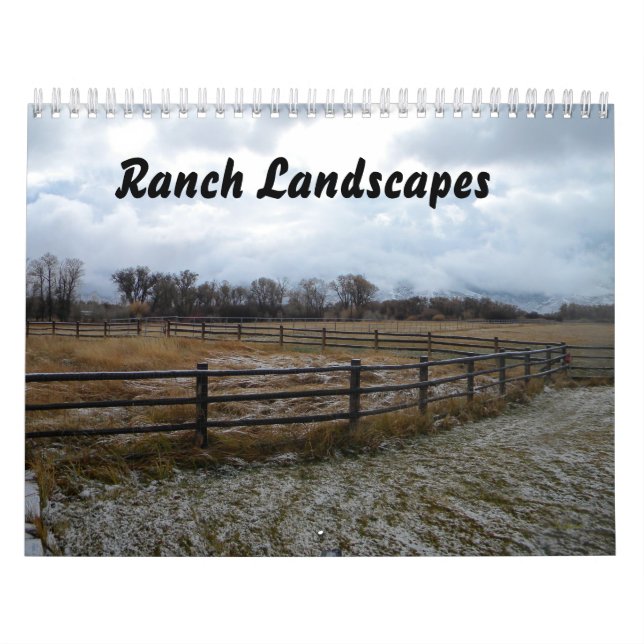Ranch Landscapes Calendar (Cover)