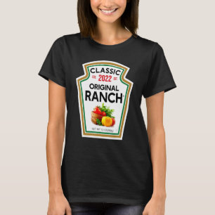 Ranch Sauce Green Salad Dressing Halloween Costume T-Shirt