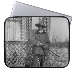 Rancher & Canadian Cowboy Outlaw of American West Laptop Sleeve